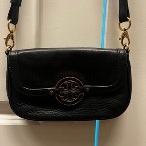 Tory Burch Amanda Crossbody Leather Shoulder Bag